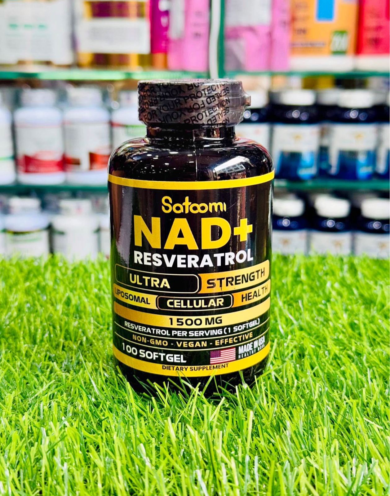 Nad Con Resveratrol 1500mg