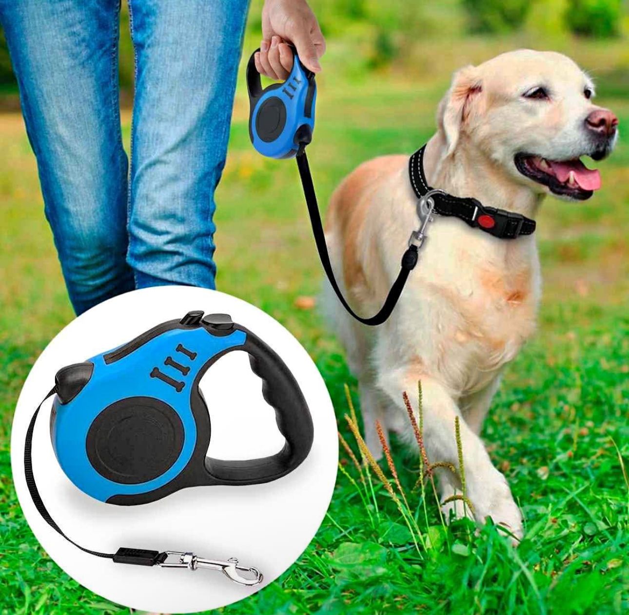 Correa Retráctil para mascota